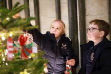 School Council Year 3 Pupils Visit Christmas Tree Festival