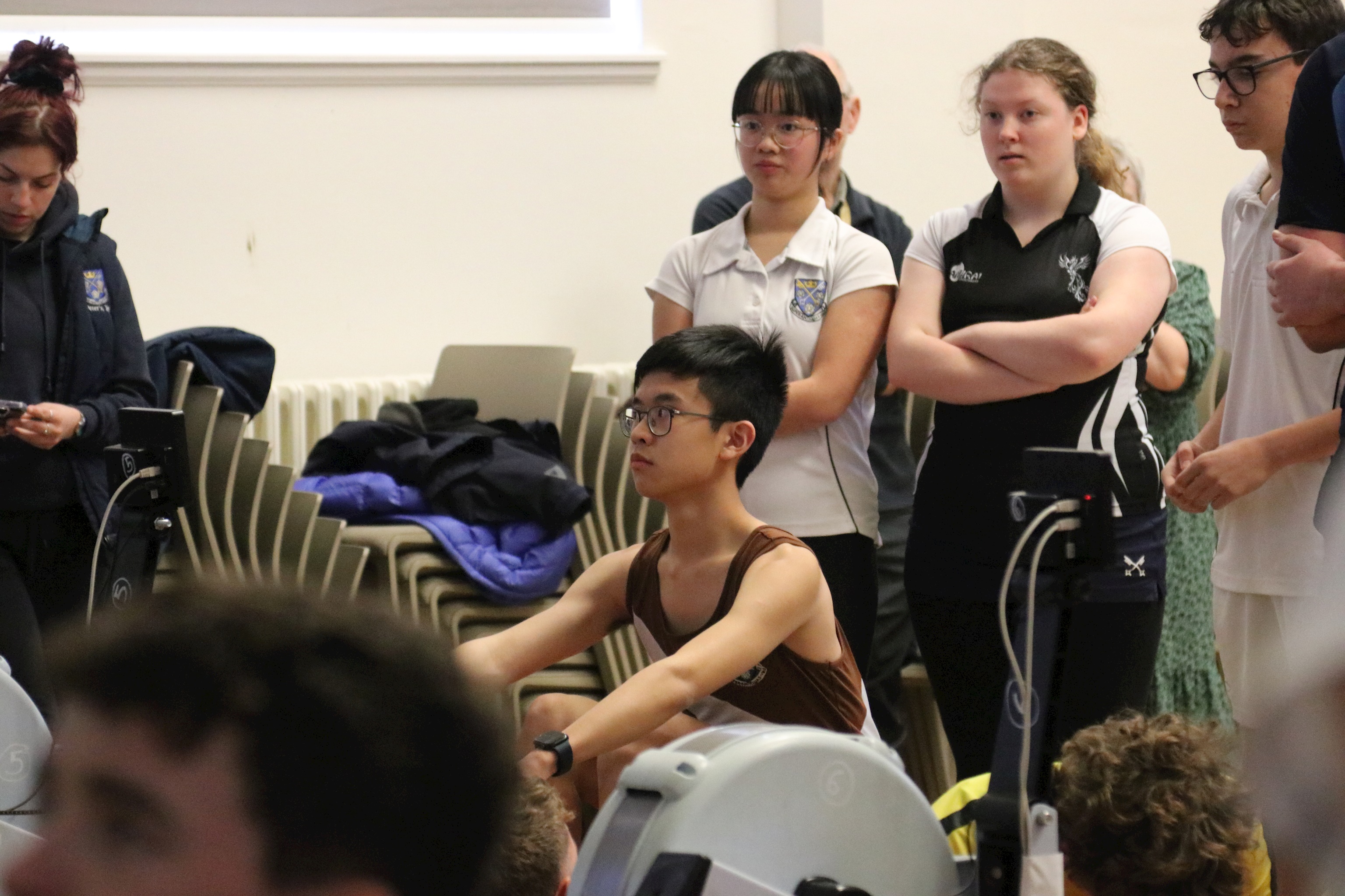 Inter-House Rowers Give It Their All!