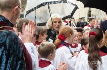 St Peter's School Meets The King and Queen Consort