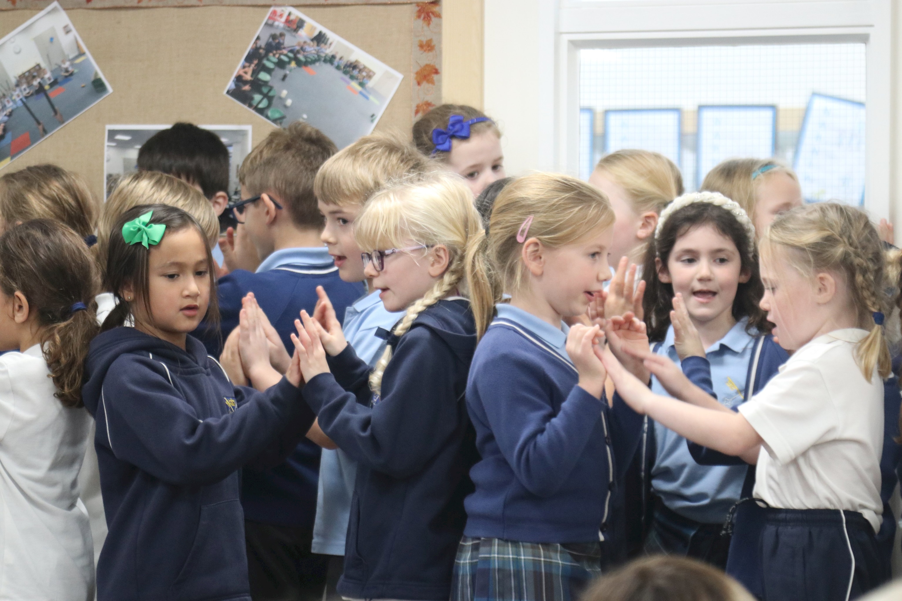 Year 2 and 3 perform to a live audience