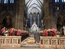 Chapel Choir sing Evensong at St Mary’s Cathedral, Edinburgh