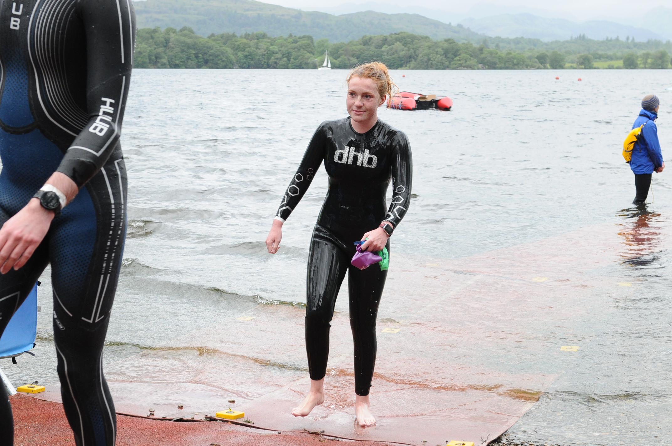 Eliza Completes the Great North Swim