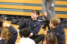 Year 2 Drama Workshop with Sixth Form Pupils