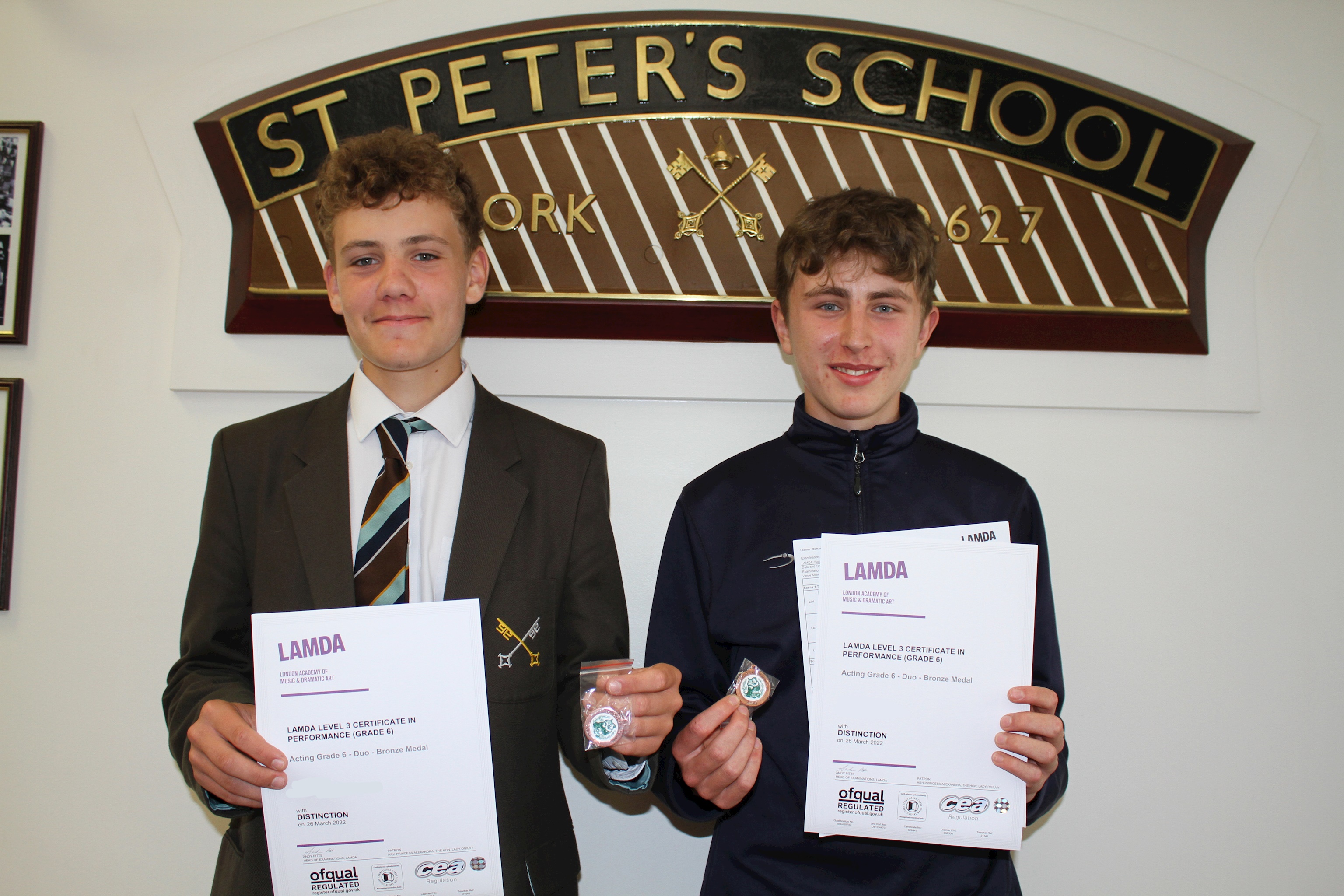 LAMDA pupils pass exams with Distinctions and Merits