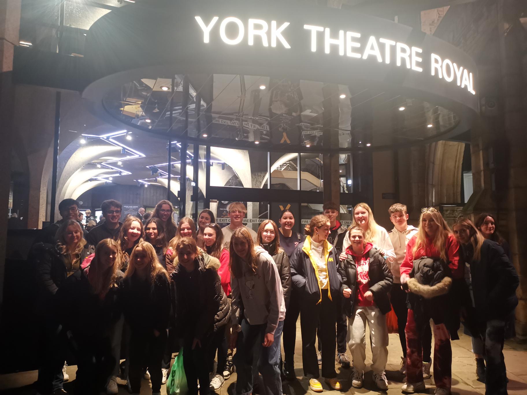 Pupils go on a theatre trip to see 'Wuthering Heights'